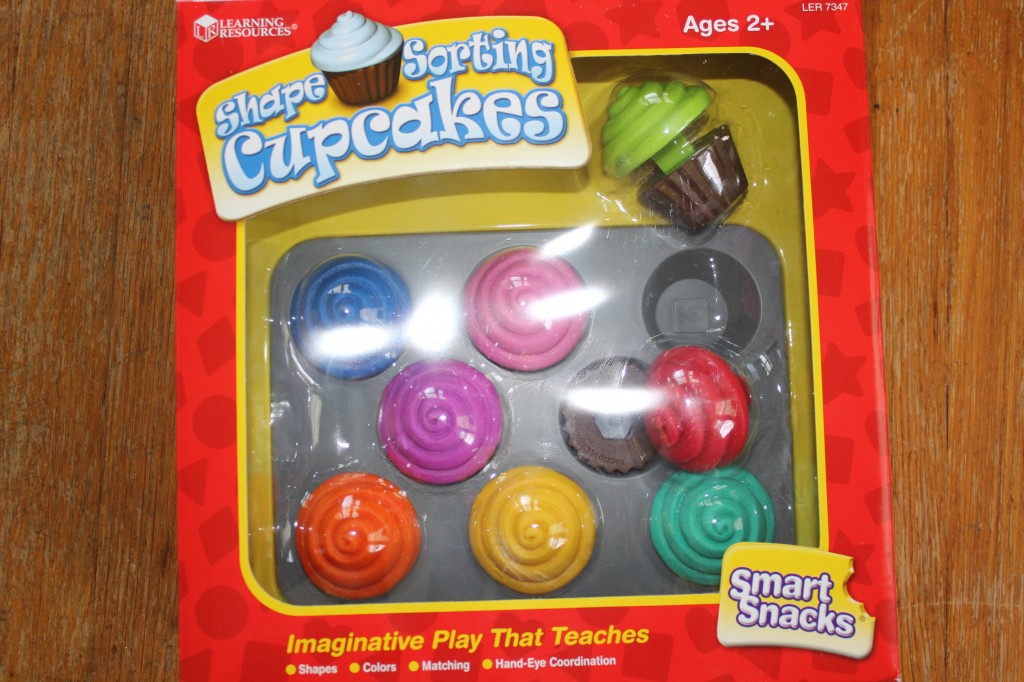 learning resources smart snacks shape sorting cupcakes