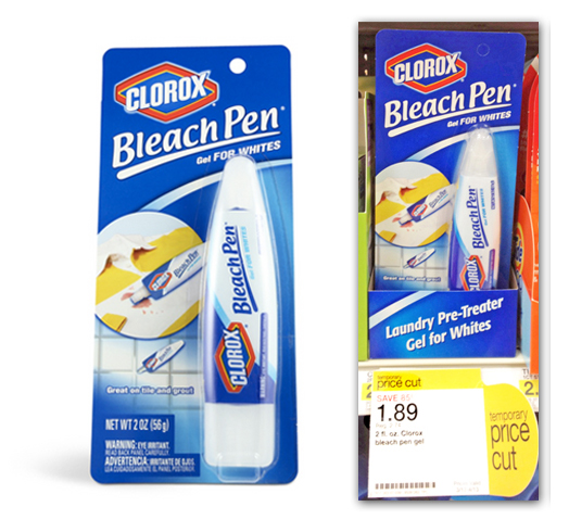 Clorox Bleach Pen, Only $1.14 At Target!