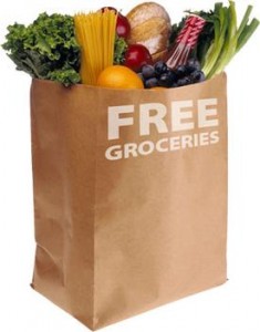 free groceries