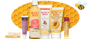 womans freebies burts bees