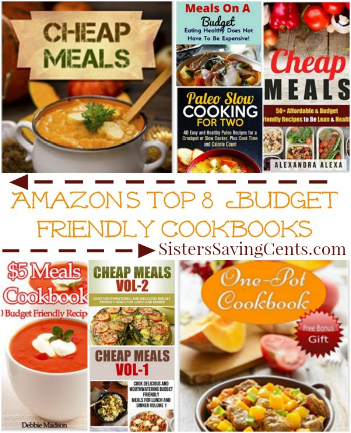 Amazon's Top 8  Budget Friendly Cookbooks 2